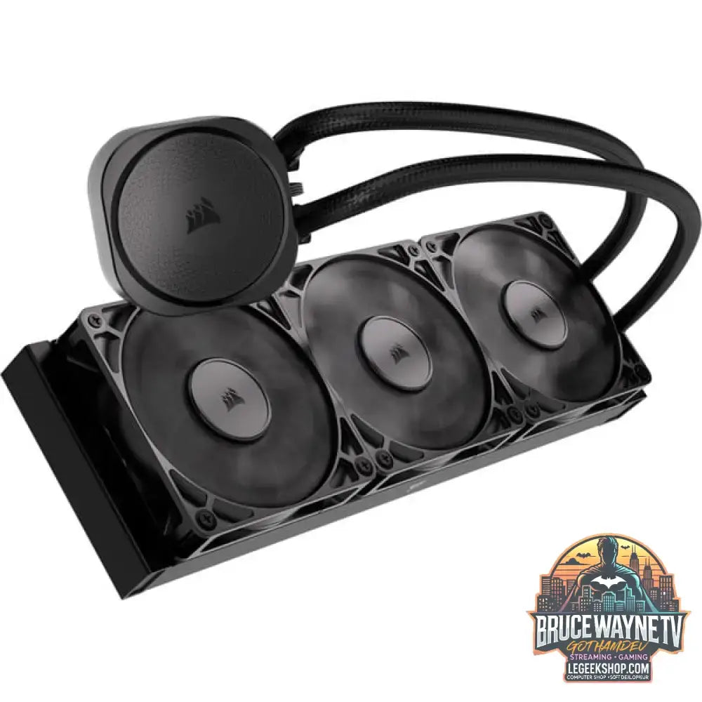 Corsair NAUTILUS 360 RS, Wasserkühlung schwarz - Corsair - vue 5