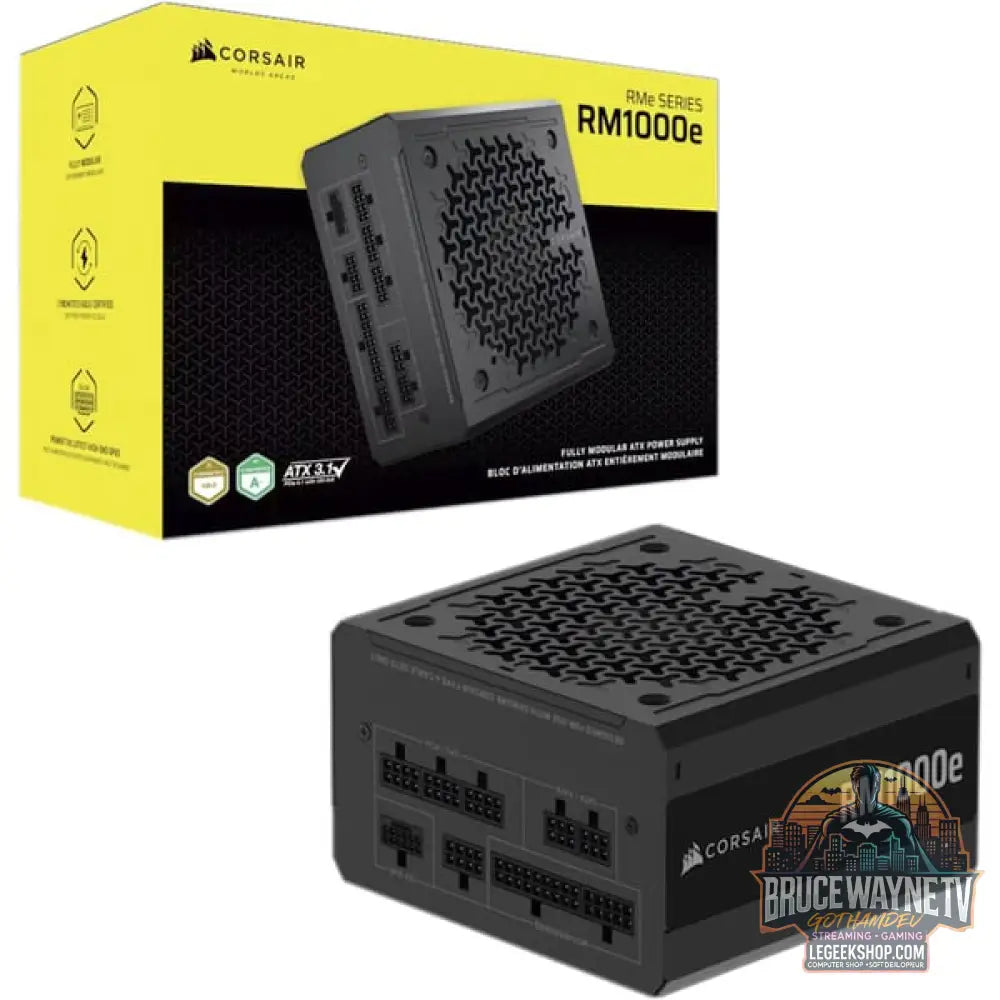 Corsair RM1000e, alimentation PC - Corsair