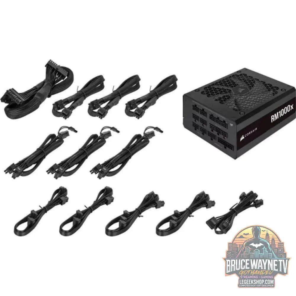Corsair RM1000X (2021) 1000 W, alimentation PC - Corsair - vue 11