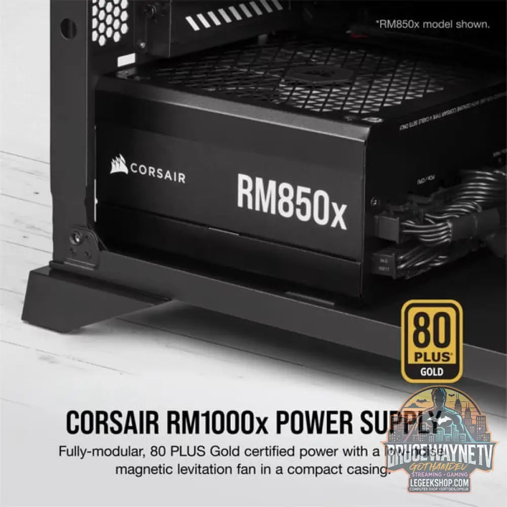 Corsair RM1000X (2021) 1000 W, alimentation PC - Corsair - vue 12
