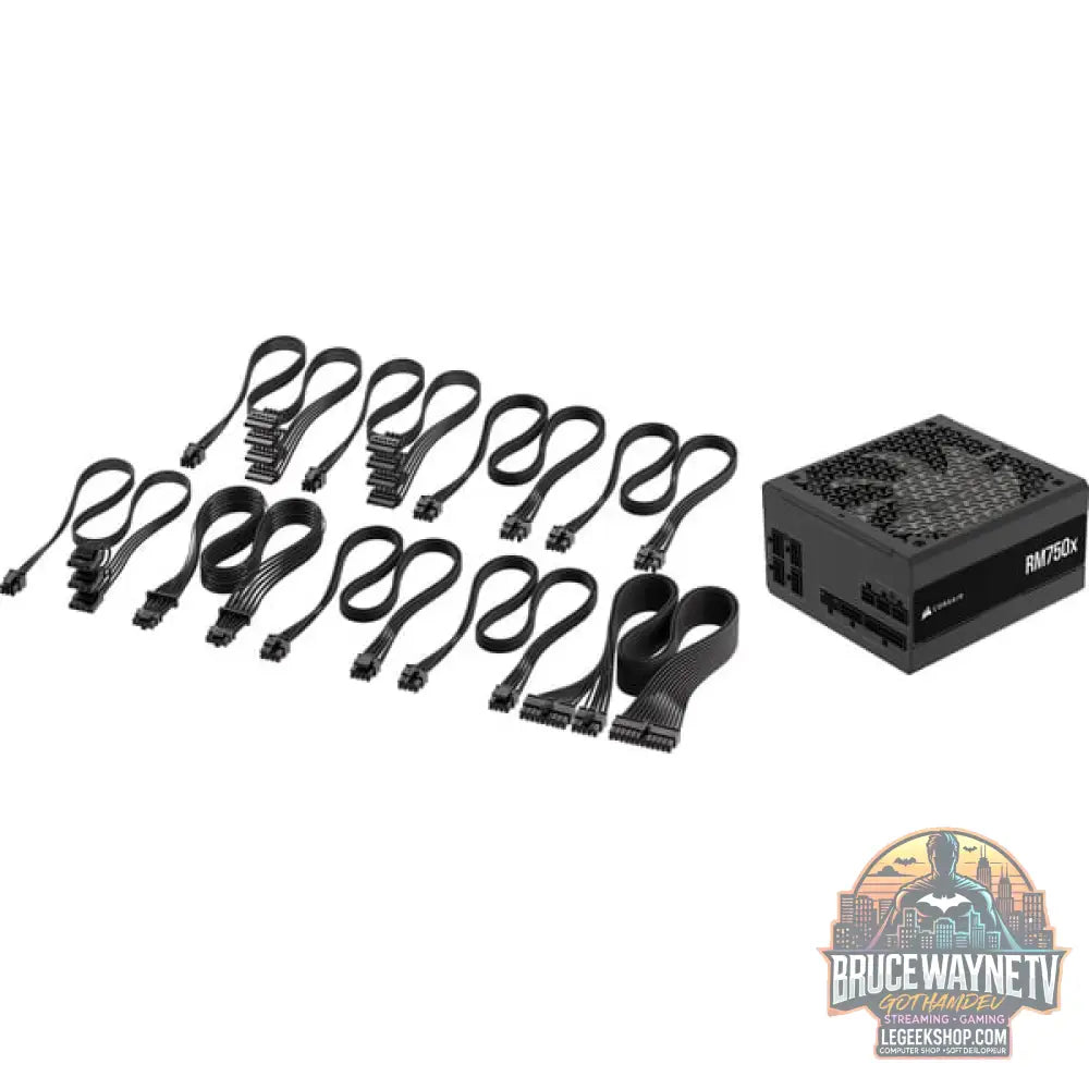 Corsair RM750x (2024), alimentation PC - Corsair - vue 12