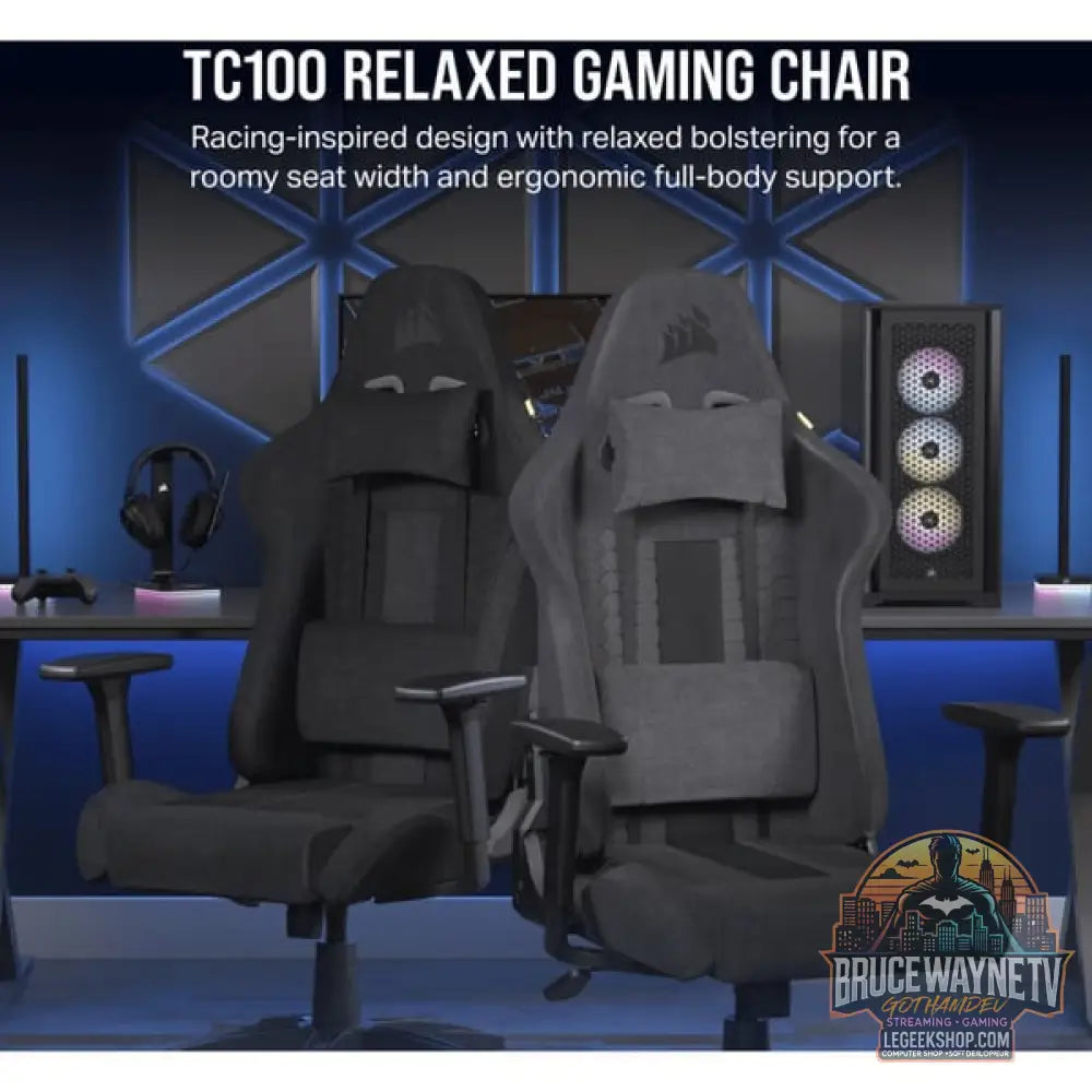 Corsair TC100 RELAXED chaise gaming - Corsair - vue 15