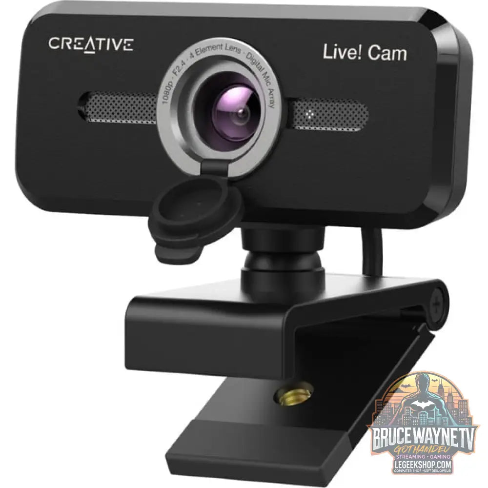 Creative Live! Cam Sync 1080p V2, webcam - Creative - vue 2