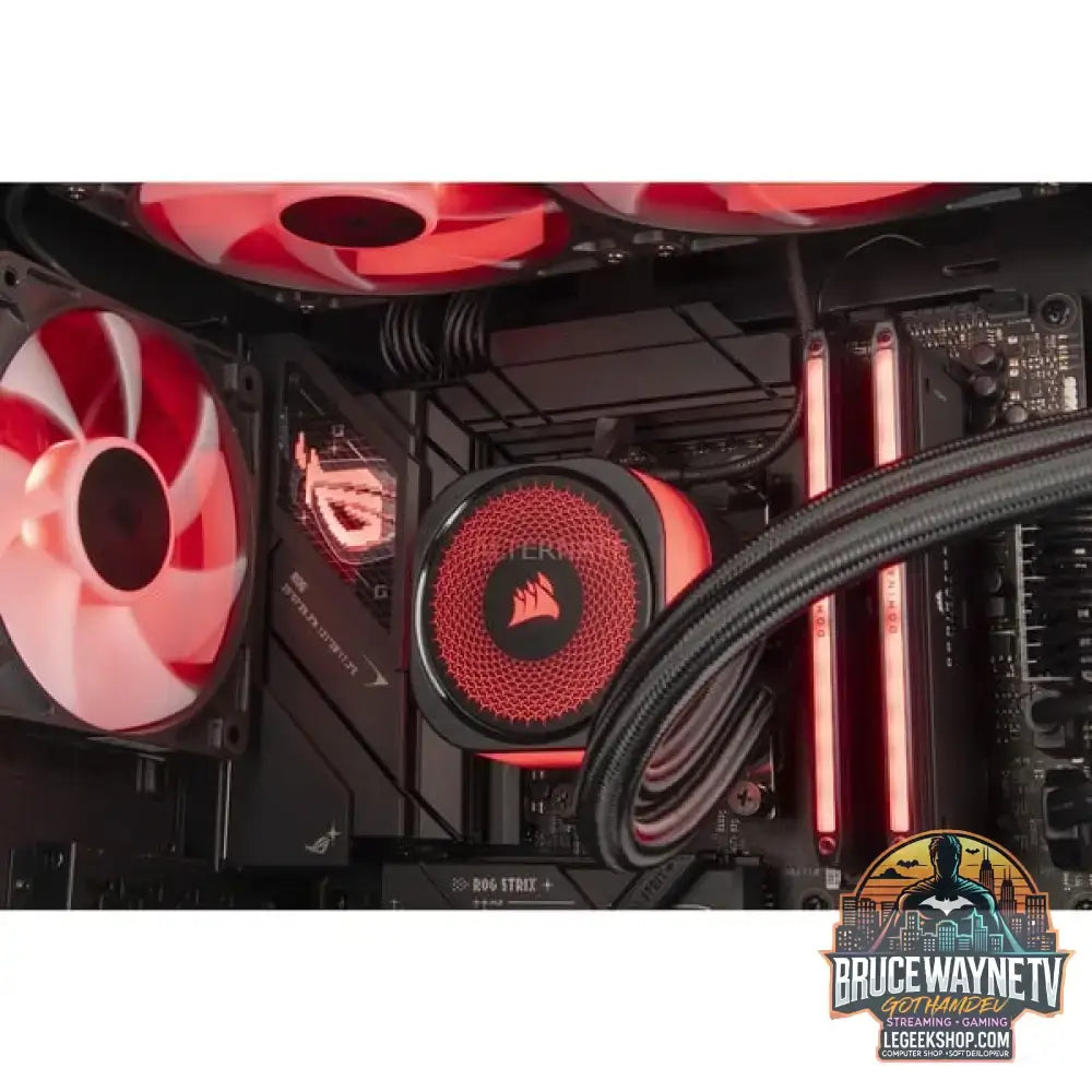 Custom PC Series • iCUE Red Elements Gaming-PC — vue 9