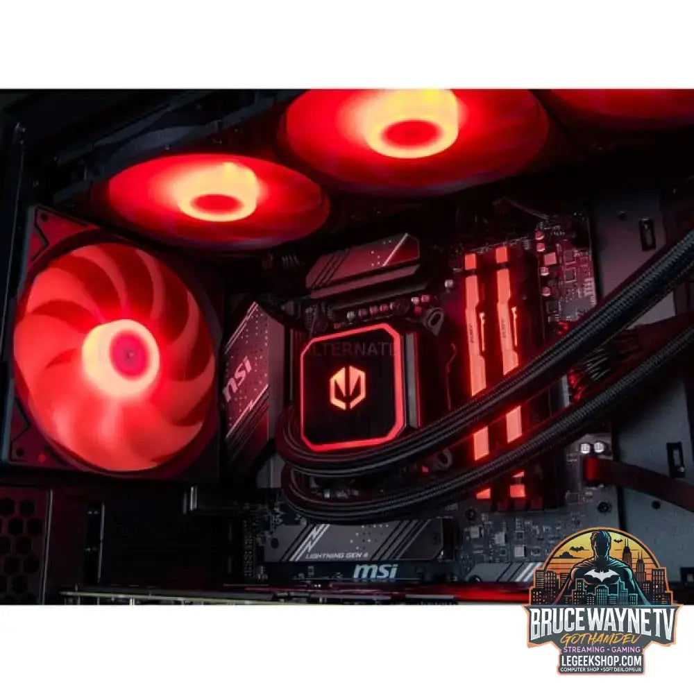 Custom PC Series • Red Hero Elements Gaming-PC — vue 3