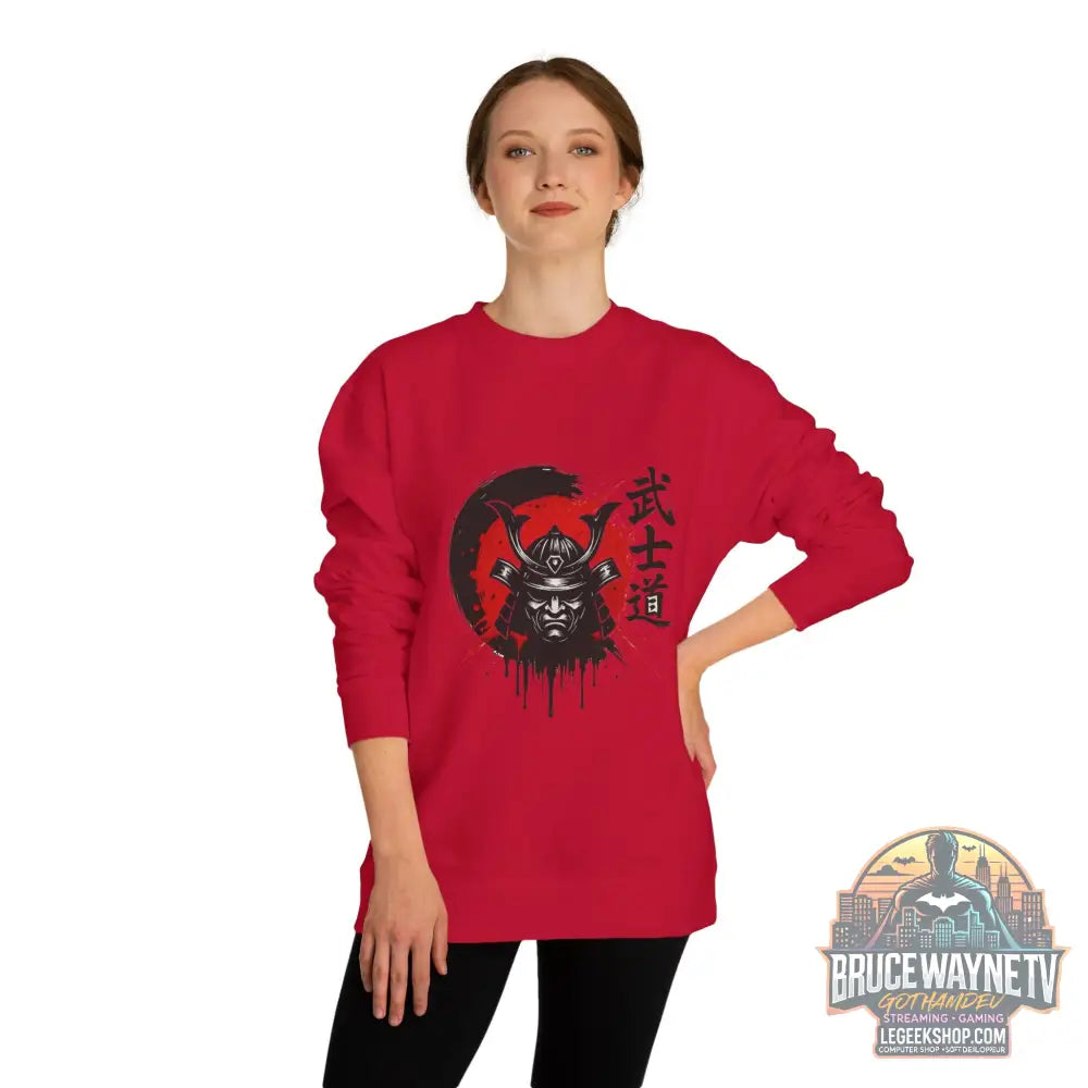 🎮 Samurai Warrior Sweatshirt Unisexe Col Rond 🎮 - Sweatshirt