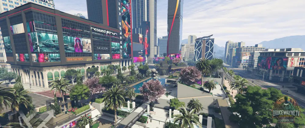 🗺️ Legion Square Extended V2 — mapping fivem, vue 7, LeGeekShop