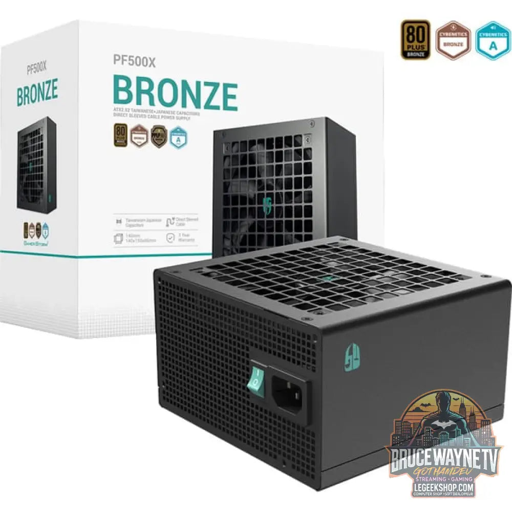 DeepCool GamerStorm PF500X 500W, alimentation PC - DeepCool