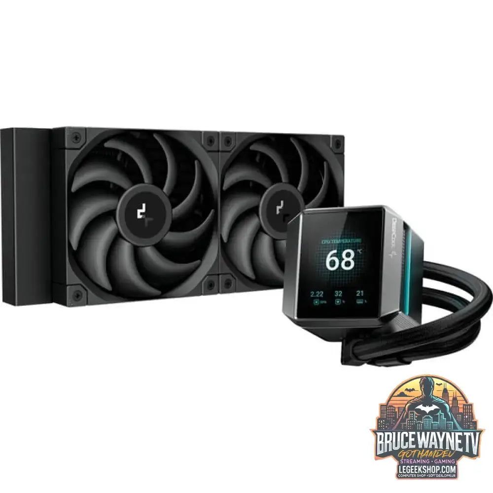 DeepCool MYSTIQUE 240, Wasserkühlung schwarz - DeepCool