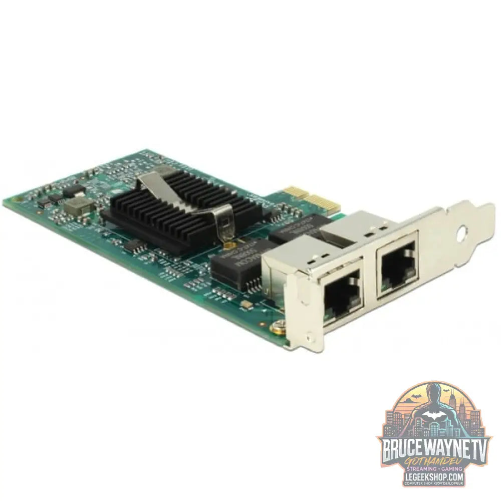 DeLOCK PCIe > 2 x Gigabit LAN, adaptateur réseau - DeLOCK - vue 6