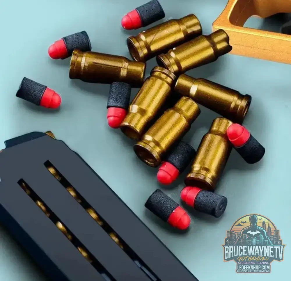 Desert Eagle – pistolet jouet à éjection de coque pistolet Airsoft balle en mousse souple arme CS d’extérieur
