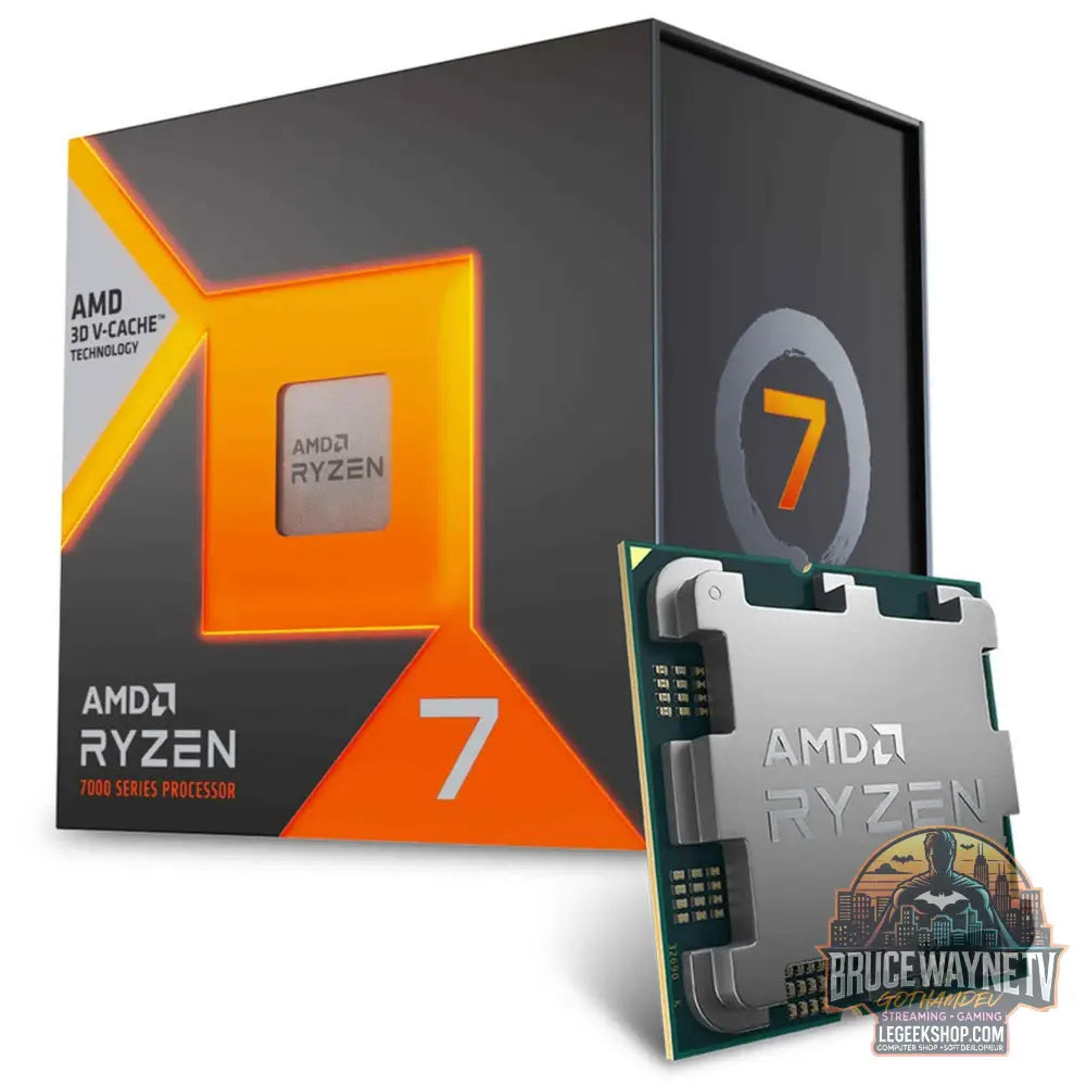 PC Shadow X - Ryzen 7 7800X3D, RTX 4080, DDR5 32 Go | By GothamDev 🖥️💥 - Legeekshop