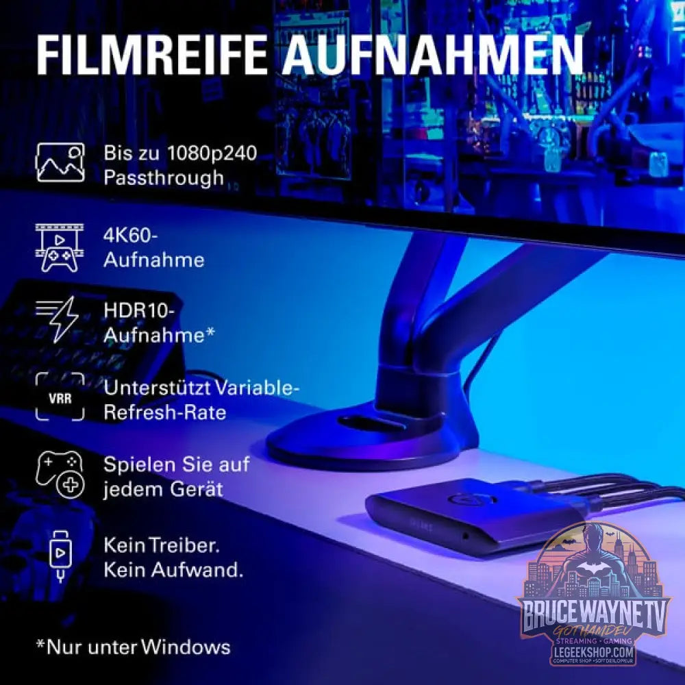 Elgato 4K X, Capture Karte - Elgato - vue 3