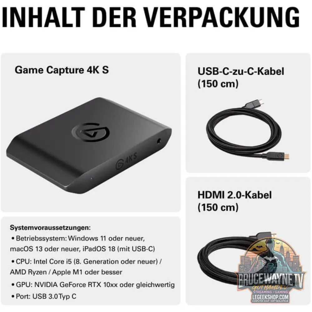 Elgato 4K X, Capture Karte - Elgato - vue 14