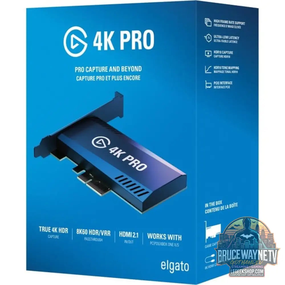 Elgato Game Capture 4K Pro, Capture Karte - Elgato - vue 5