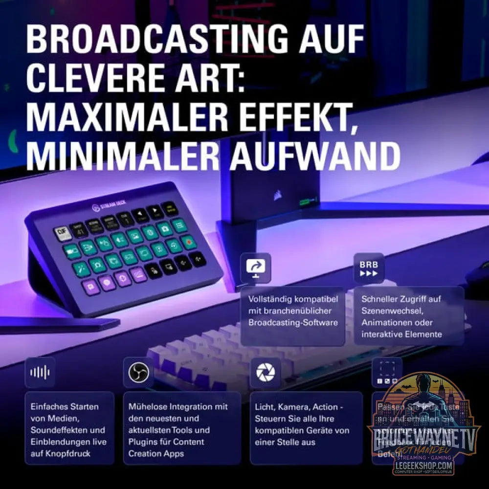 Elgato Stream Deck XL, Keypad - Elgato - vue 4