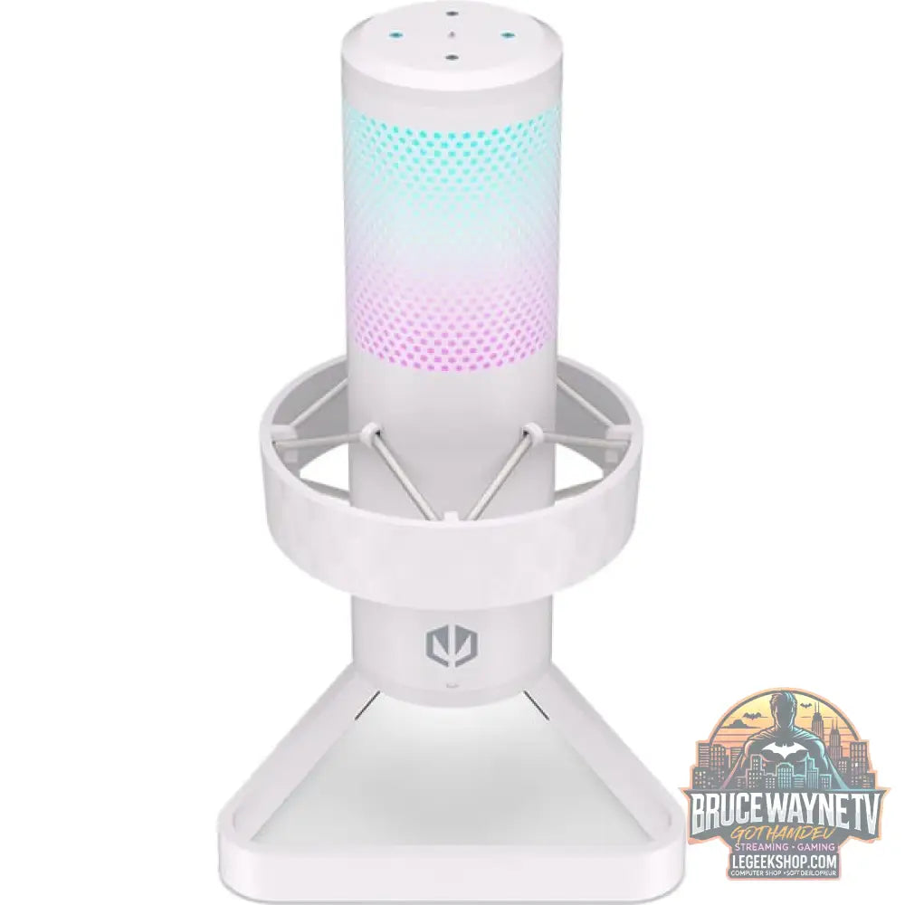 ENDORFY AXIS Streaming, microphone blanc, USB-C, RGB, 3.5 mm jack - ENDORFY - vue 2