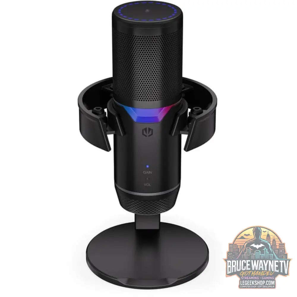 ENDORFY Solum 2 Pro, microphone noir, USB-C, RGB-Zone - ENDORFY - vue 3