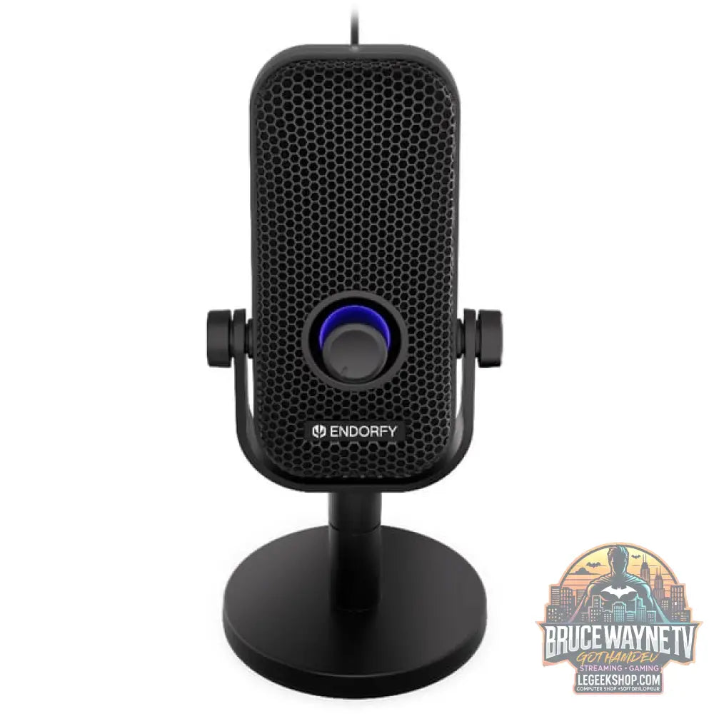 ENDORFY Solum Voice S, microphone noir, USB-C - ENDORFY - vue 3