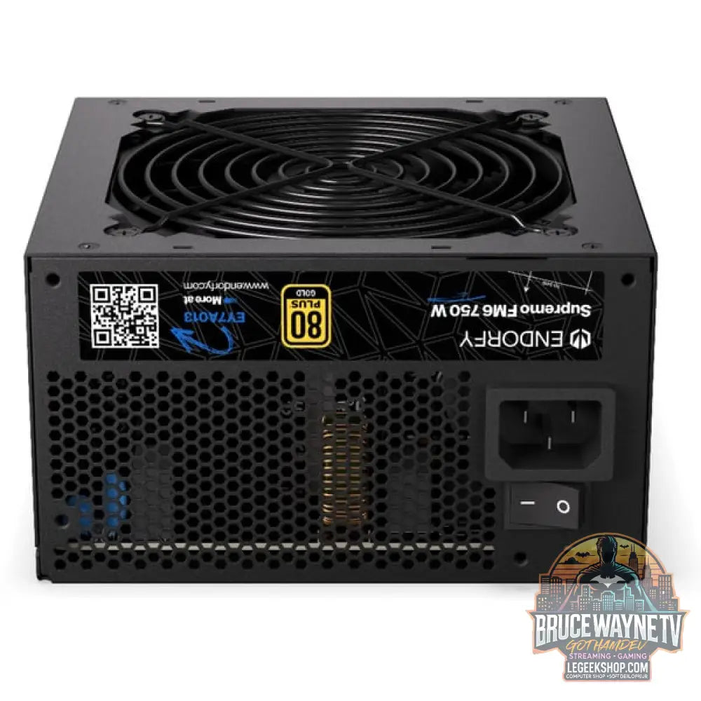 ENDORFY Supremo FM6 Gold 750 W, alimentation PC - ENDORFY - vue 8