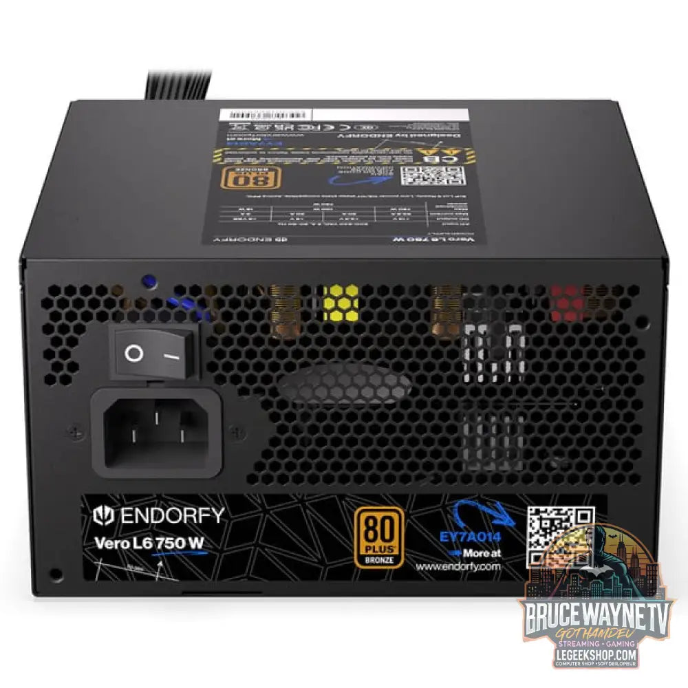 ENDORFY Vero L6 750 W, alimentation PC - ENDORFY - vue 8
