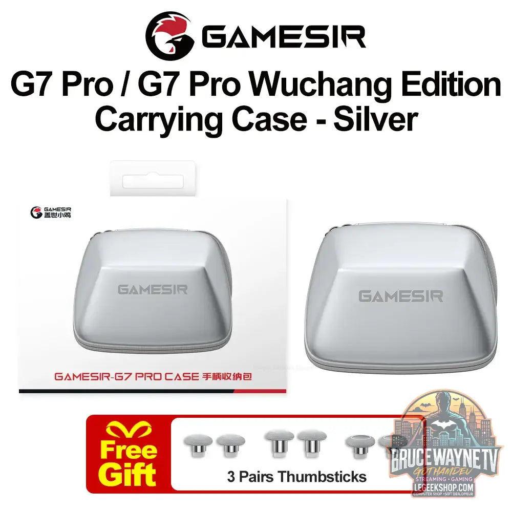 Étui de transport GameSir G7 Pro pour G7 Pro 8K Aimlabs Champion Nioh 3 Series Wuchang Edition avec 3 paires