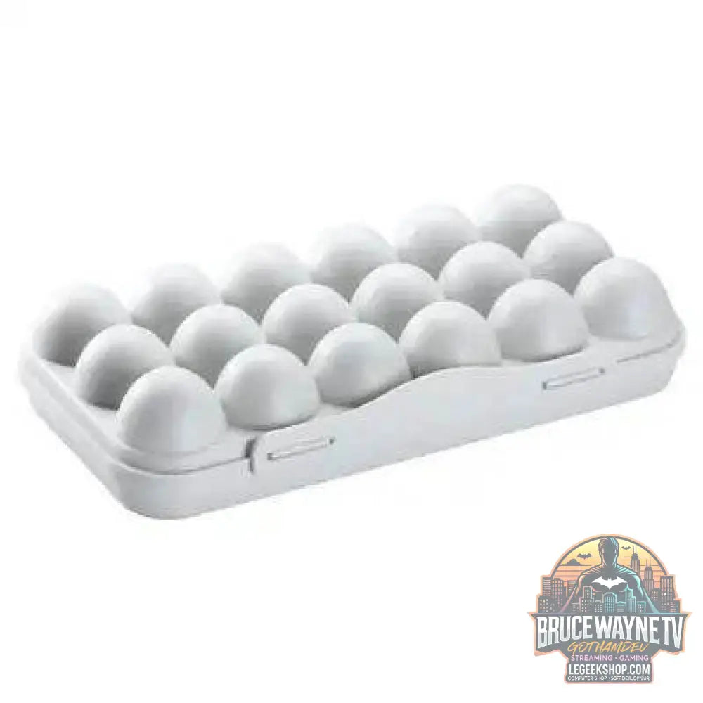 🥚 Boîte de Rangement d'Œufs Coulissante à 3 Couches – Style Échelle | Grande Capacité Réfrigérateur - Legeekshop