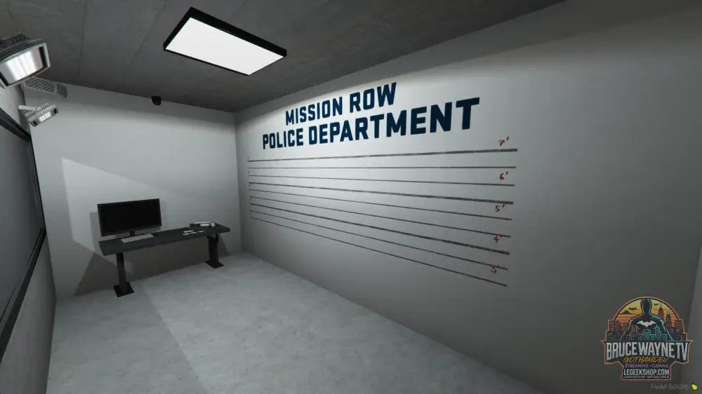 🗺️ Ibonoja MRPD Mission Row Police Station — mapping police fivem, vue 10, LeGeekShop