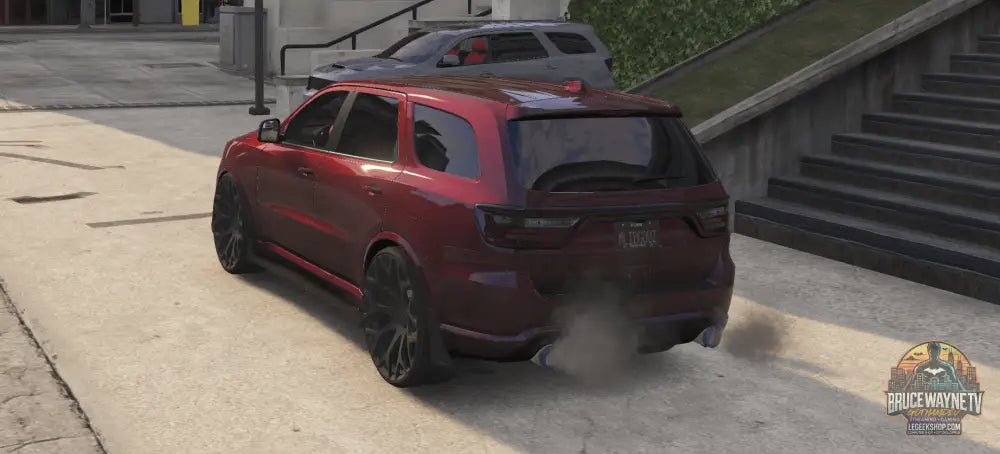 🚘 Dodge Durango Débadgé - Véhicule FiveM 🔥 — mod fivem, vue 4, LeGeekShop
