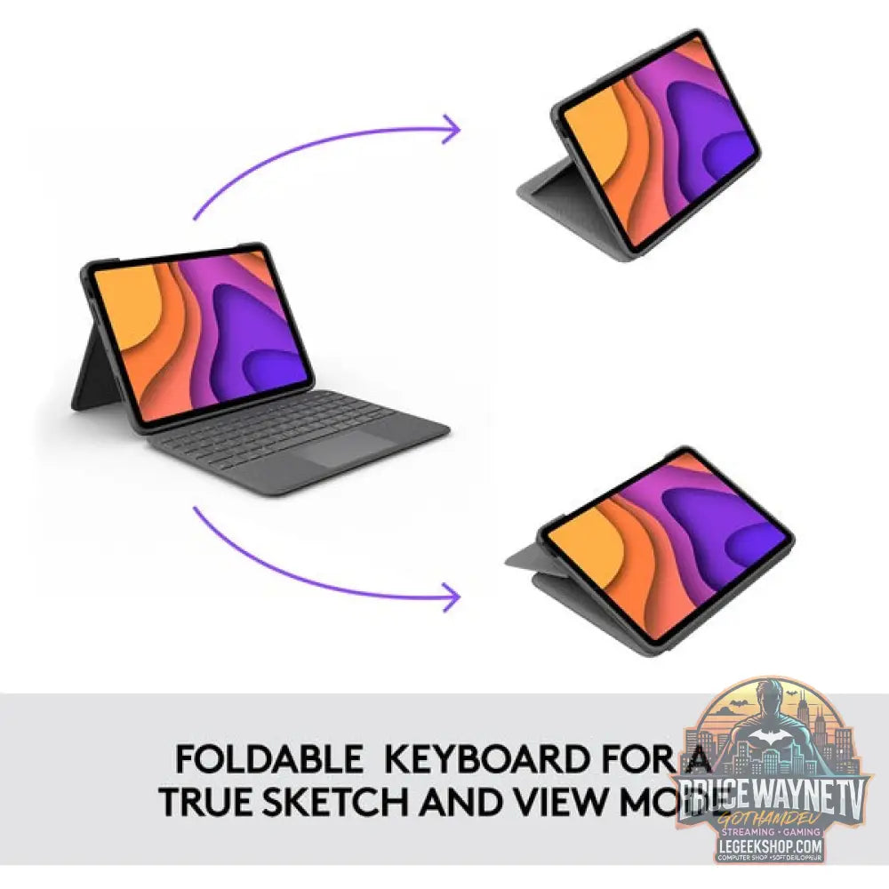Folio Touch - Logitech - vue 5