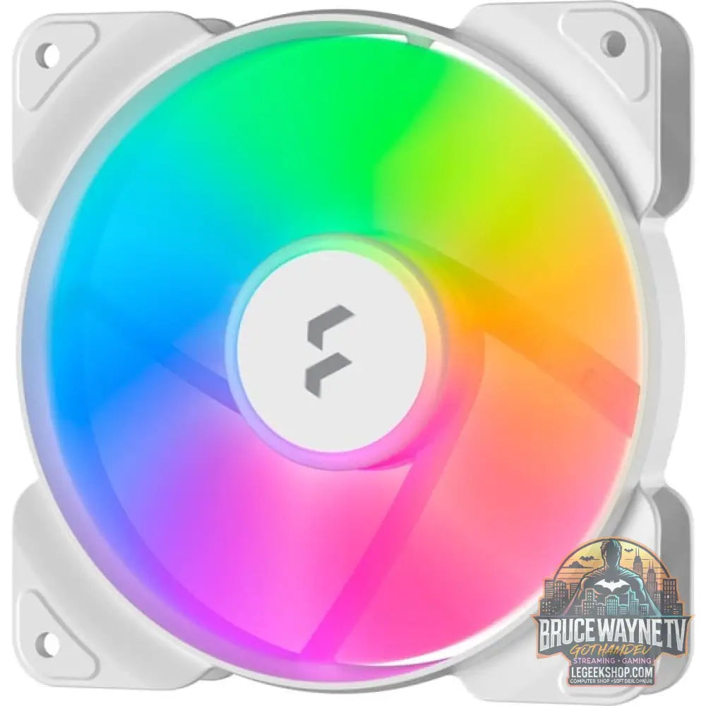 Fractal Design Aspect 12 RGB PWM White Frame, Gehäuselüfter - Fractal Design