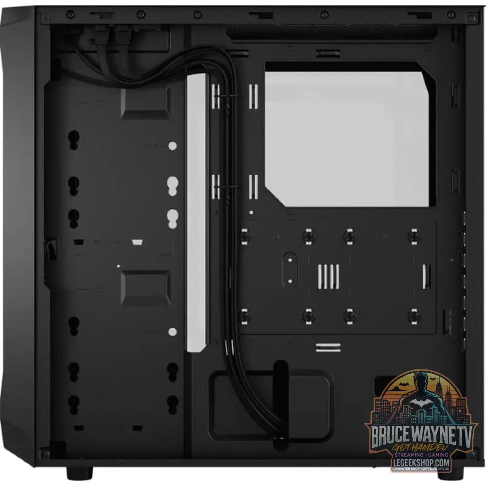 Fractal Design Focus 2 Black TG Clear Tint, Tower-Gehäuse - Fractal Design - vue 10