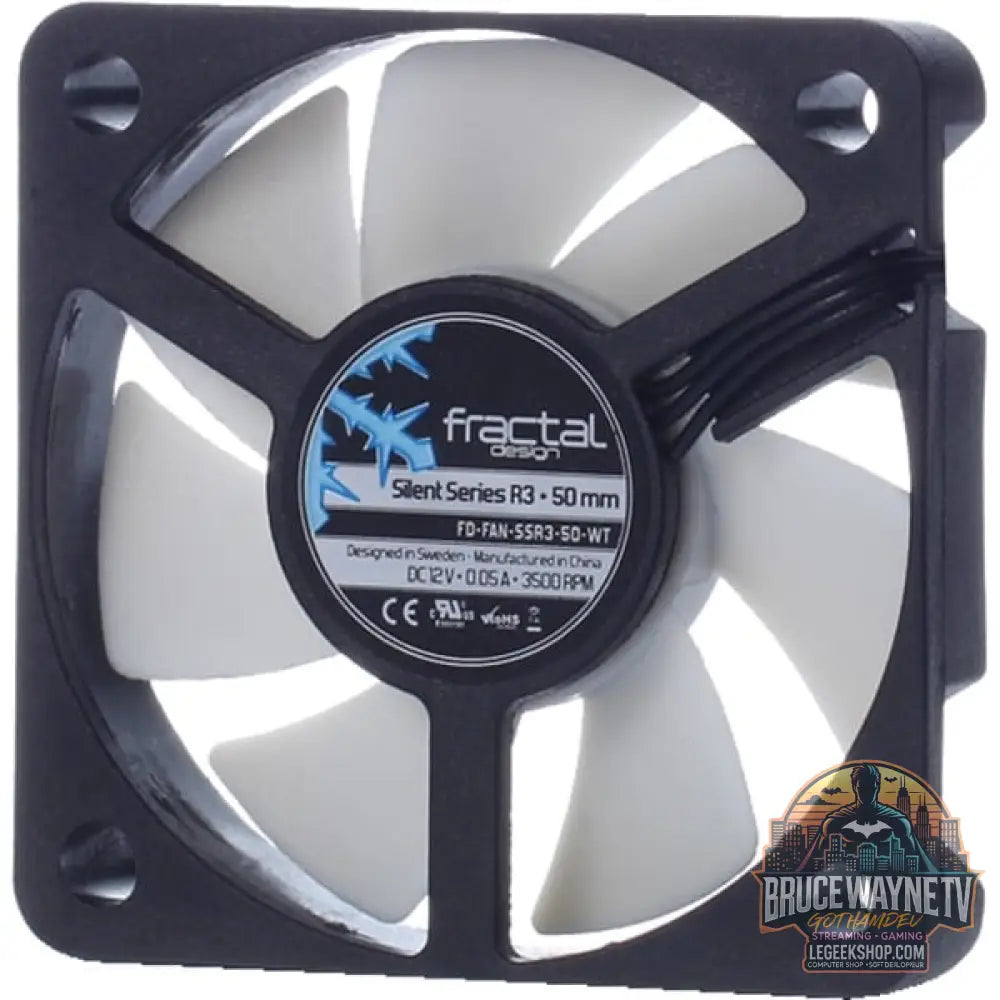 Fractal Design Silent Series R3 50mm, Gehäuselüfter - Fractal Design