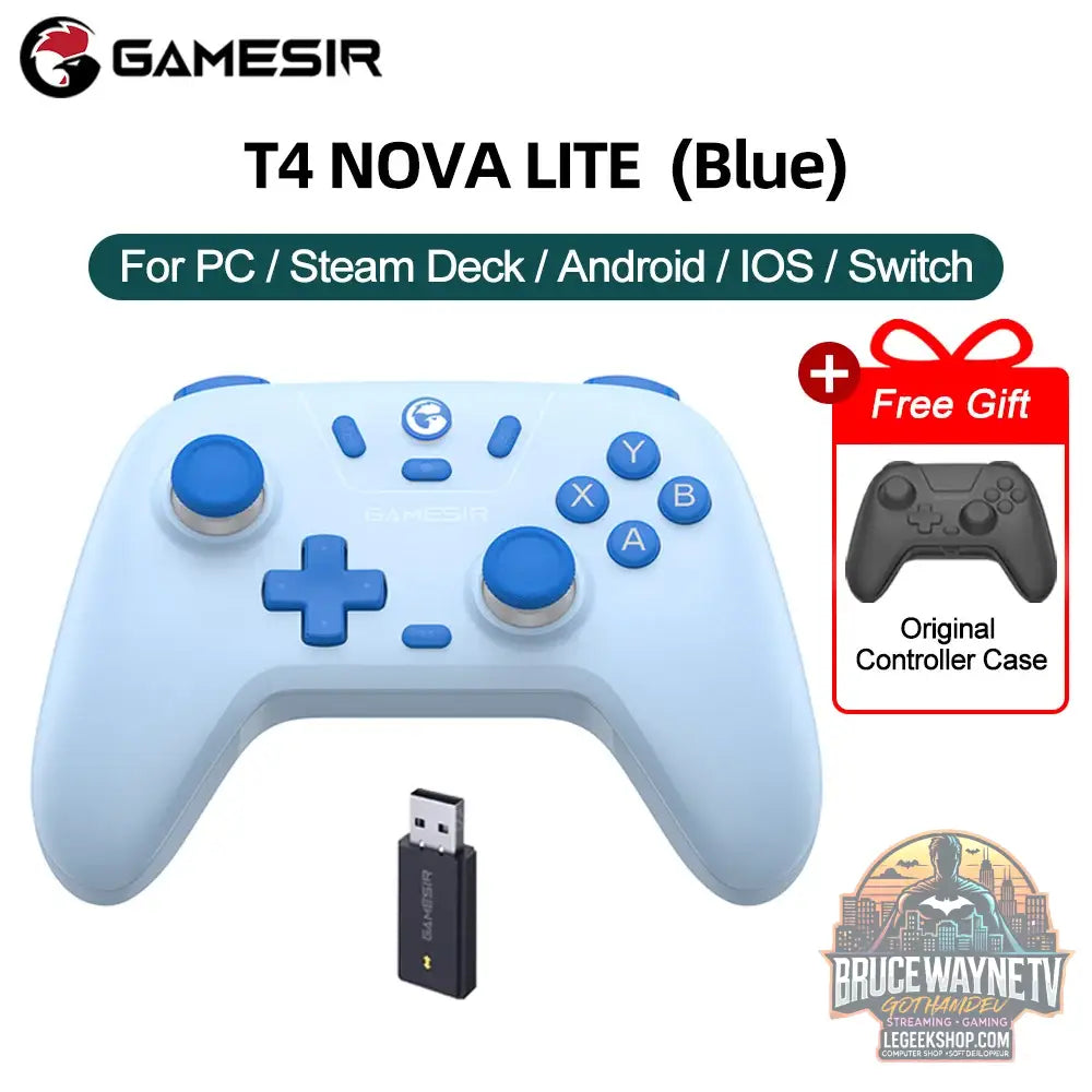 Gamesir Nova Lite manettes PC pour Nintendo Switch 2 contrôleur commutateur vapeur Android iOS iPhone contrôle effet