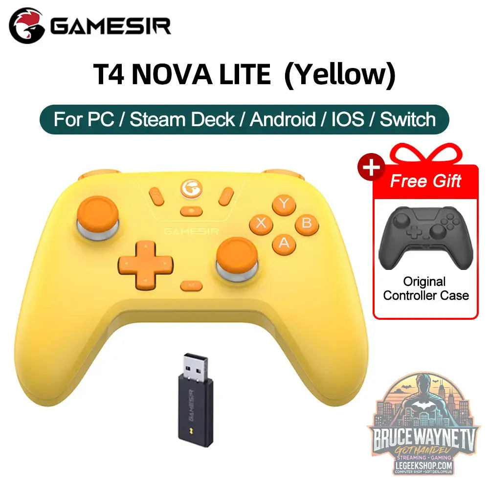 Gamesir Nova Lite manettes PC pour Nintendo Switch 2 contrôleur commutateur vapeur Android iOS iPhone contrôle effet