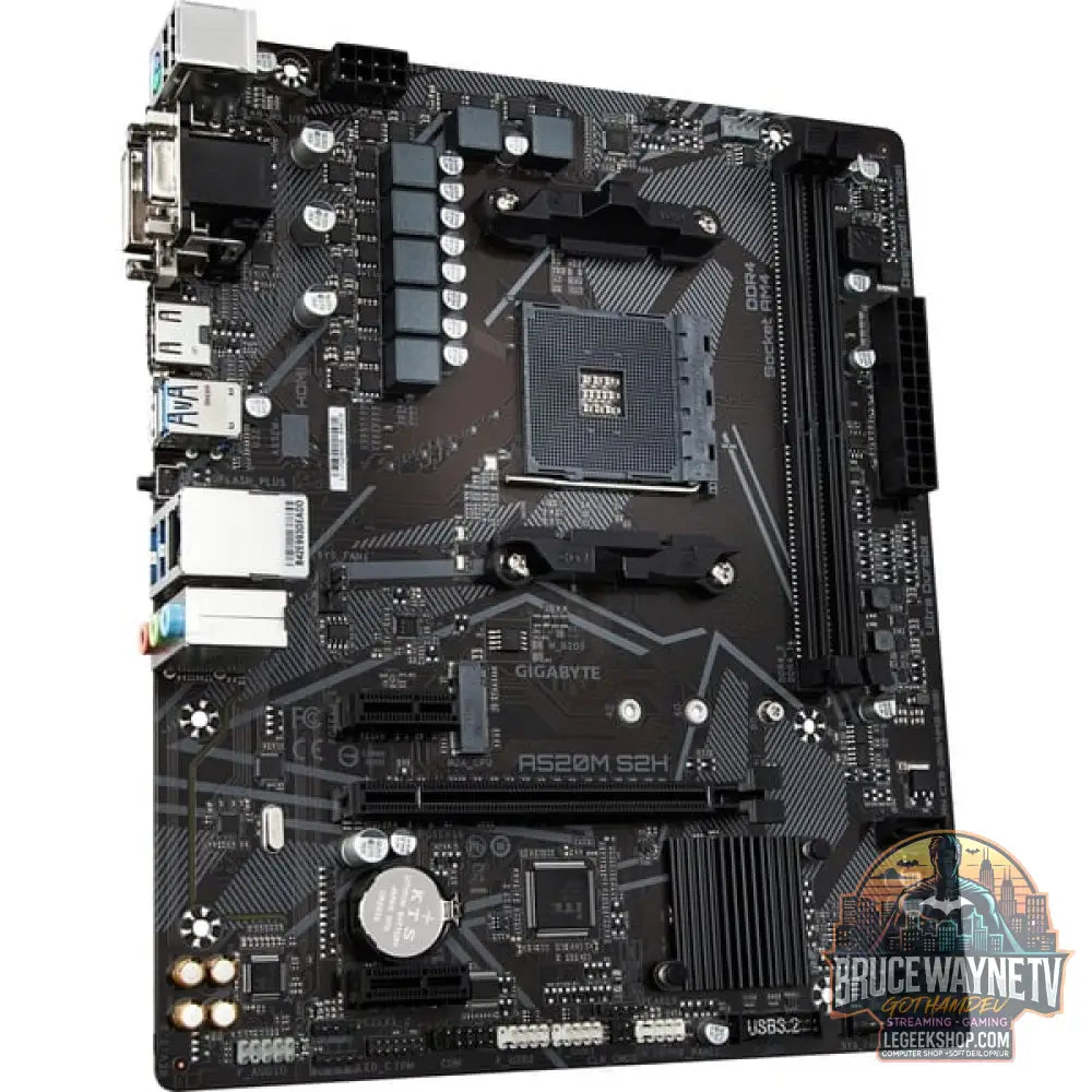 GIGABYTE A520M S2H, carte mère - GIGABYTE - vue 4