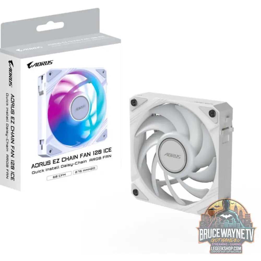 GIGABYTE AORUS EZ CHAIN FAN 120, Gehäuselüfter - GIGABYTE