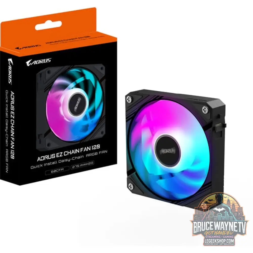 GIGABYTE AORUS EZ CHAIN FAN 120, Gehäuselüfter - GIGABYTE