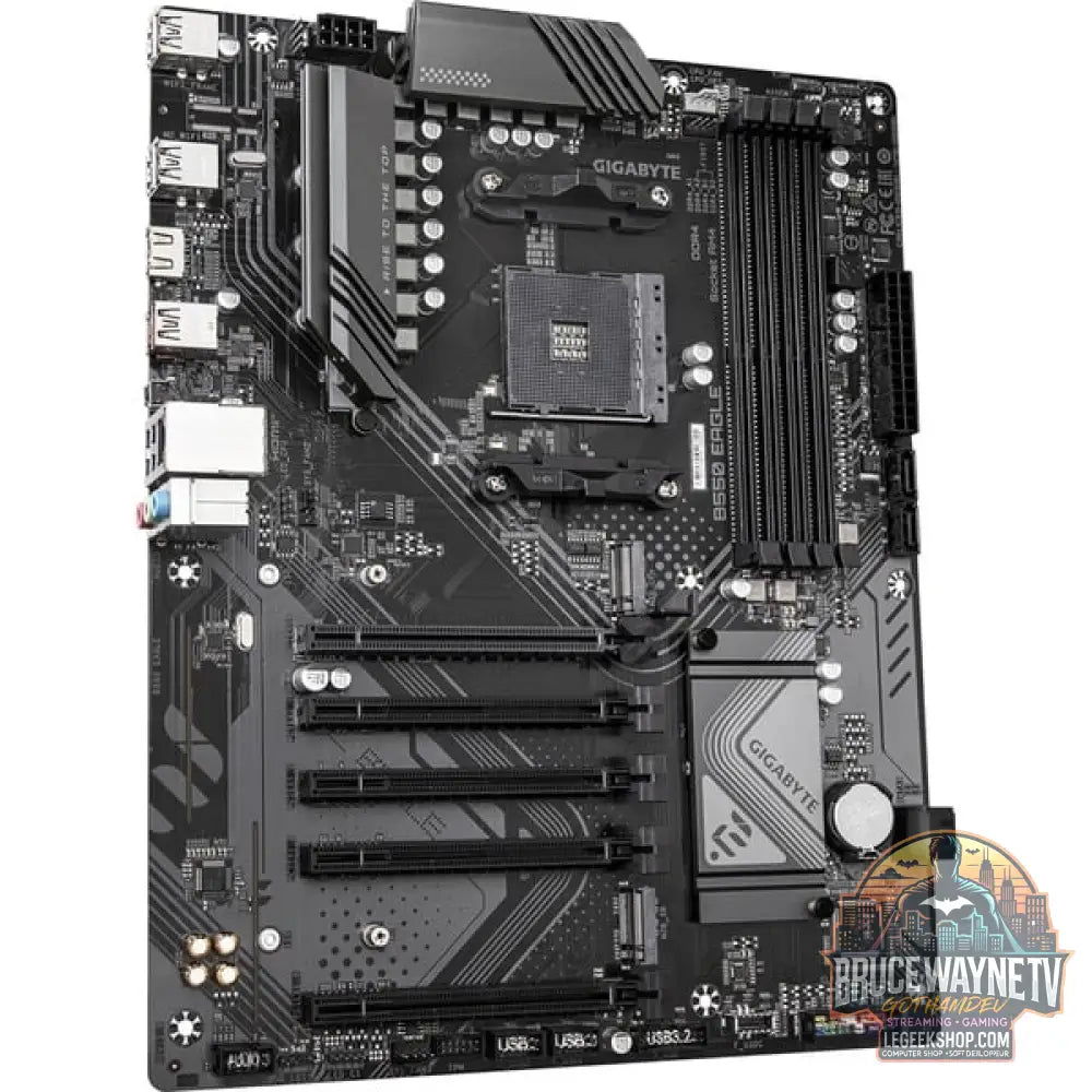 GIGABYTE B550 EAGLE, carte mère - GIGABYTE - vue 3