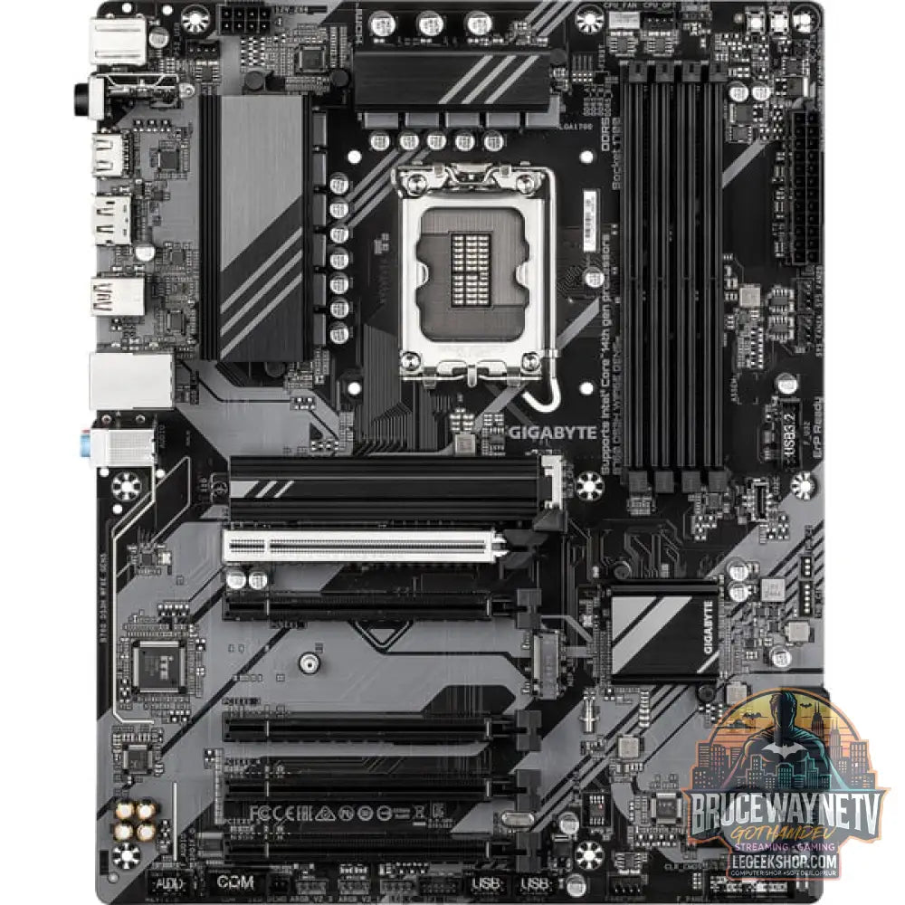 GIGABYTE B760 DS3H WIFI6E GEN5, carte mère - GIGABYTE - vue 2
