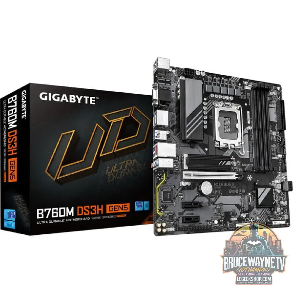 GIGABYTE B760M DS3H GEN5, carte mère - GIGABYTE