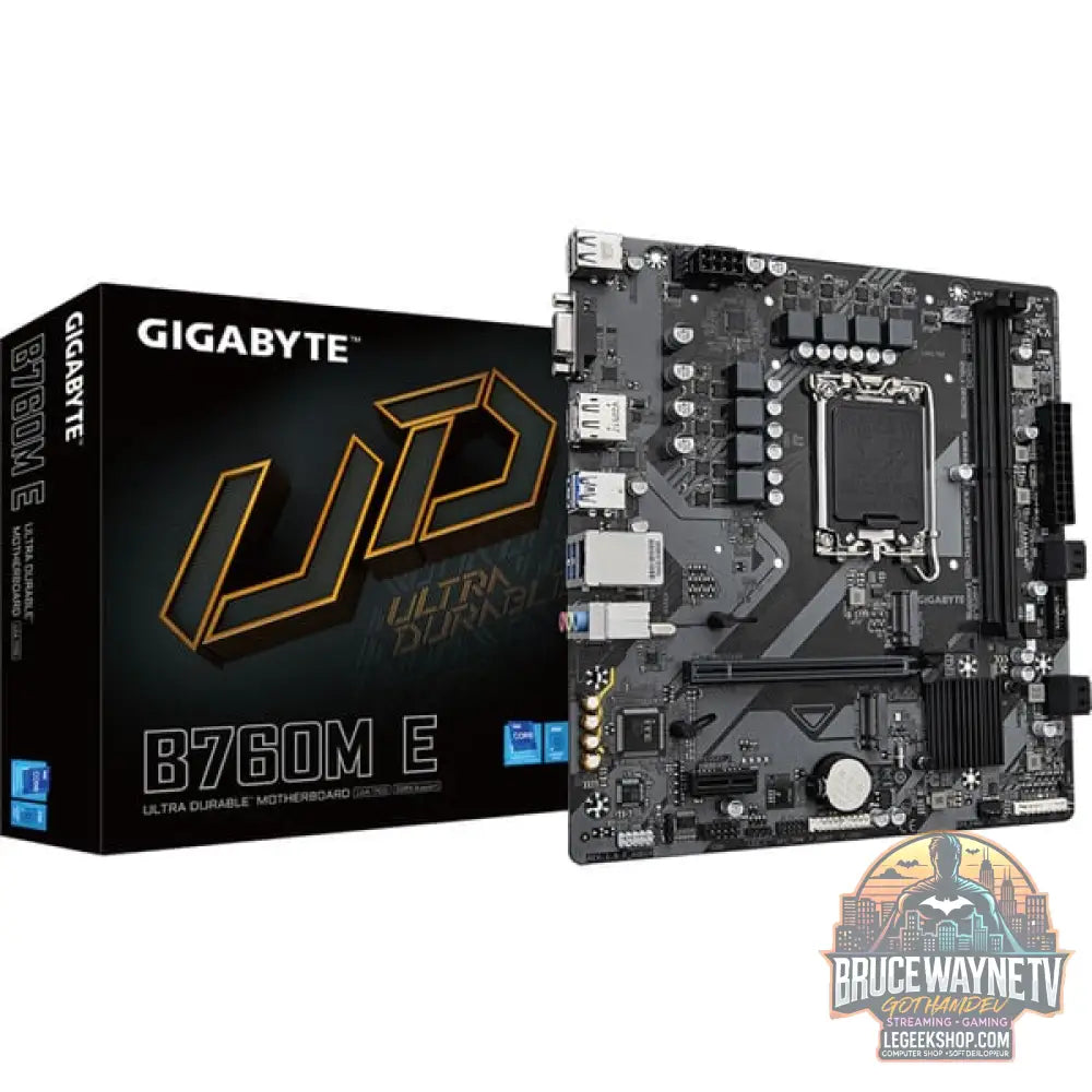 GIGABYTE B760M E, carte mère - GIGABYTE