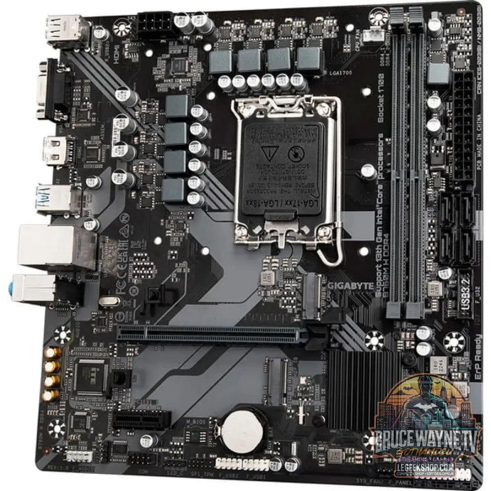 GIGABYTE B760M H DDR4, carte mère - GIGABYTE - vue 4