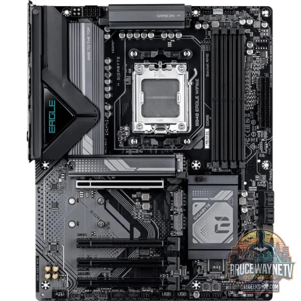 GIGABYTE B840 EAGLE WiFi6E, carte mère - GIGABYTE - vue 2