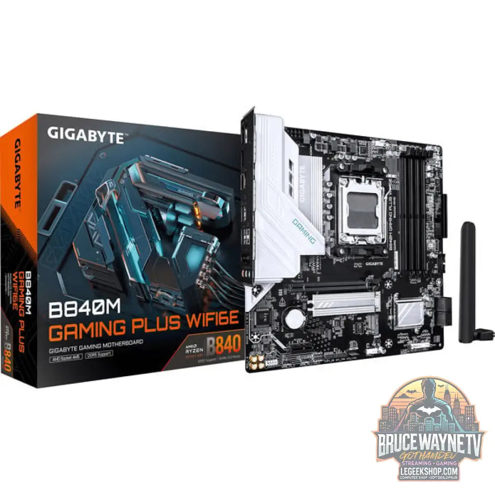 GIGABYTE B840M GAMING PLUS WIFI6E, carte mère - GIGABYTE