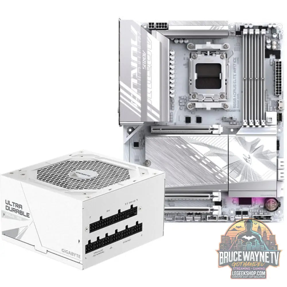 GIGABYTE B850 A ELITE WF7 ICE + GP-UD750GM PG5 ICE, kit upgrade PC - GIGABYTE