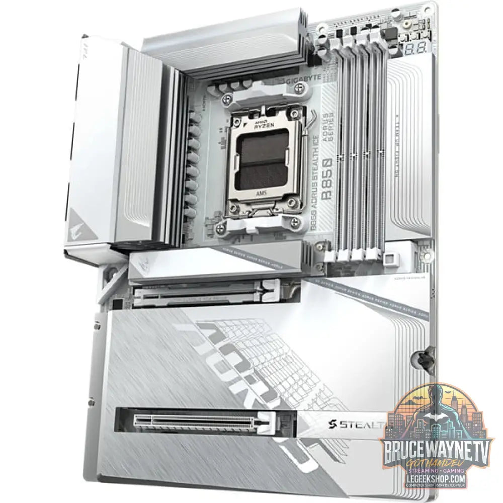 GIGABYTE B850 AORUS STEALTH ICE, carte mère - GIGABYTE - vue 5