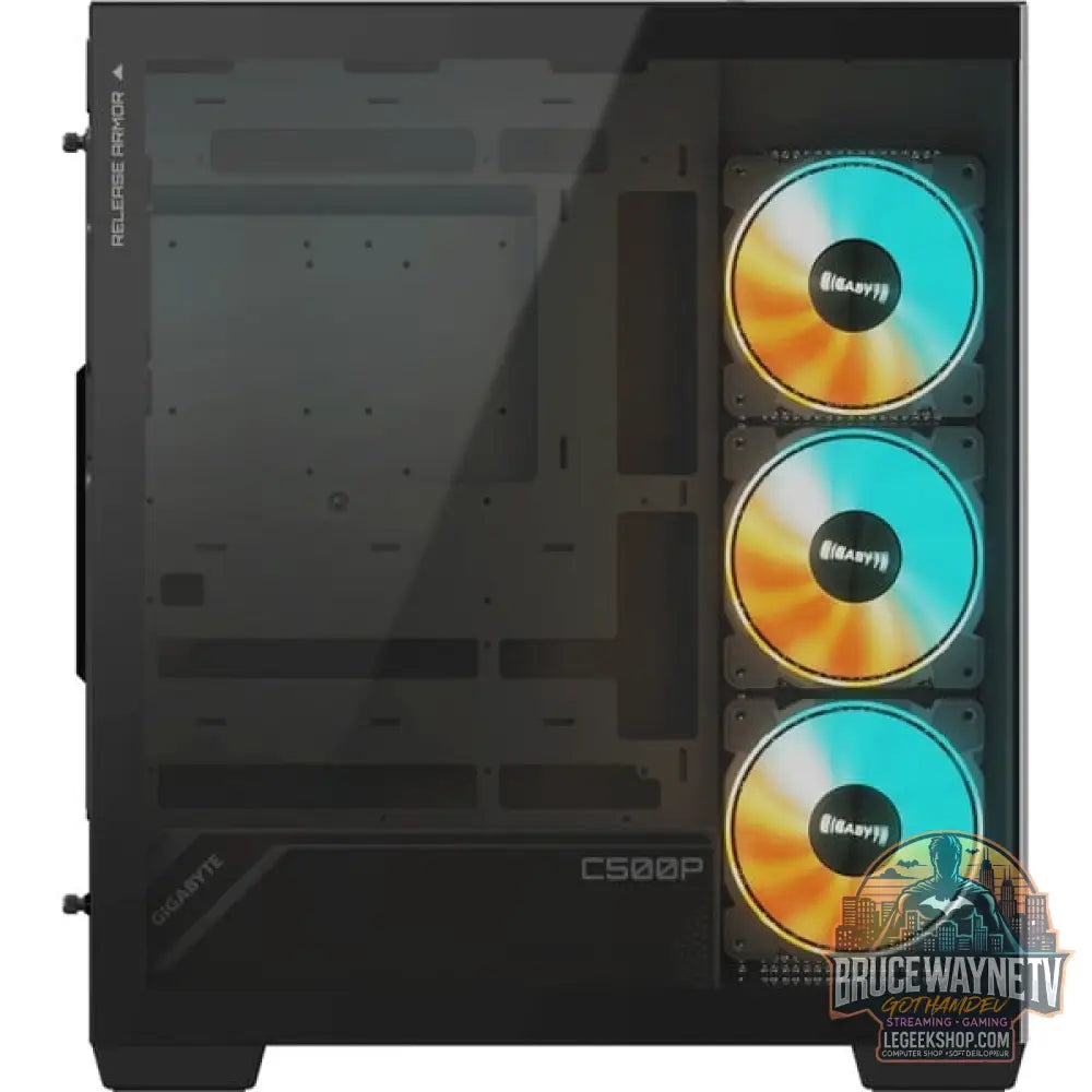 GIGABYTE C500 Panoramic Stealth, Tower-Gehäuse - GIGABYTE - vue 5
