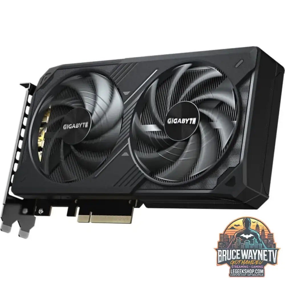 GIGABYTE GeForce RTX 5060 Ti WINDFORCE 8G, carte graphique DLSS 4, 3x DisplayPort, 1x HDMI 2.1 - GIGABYTE - vue 3