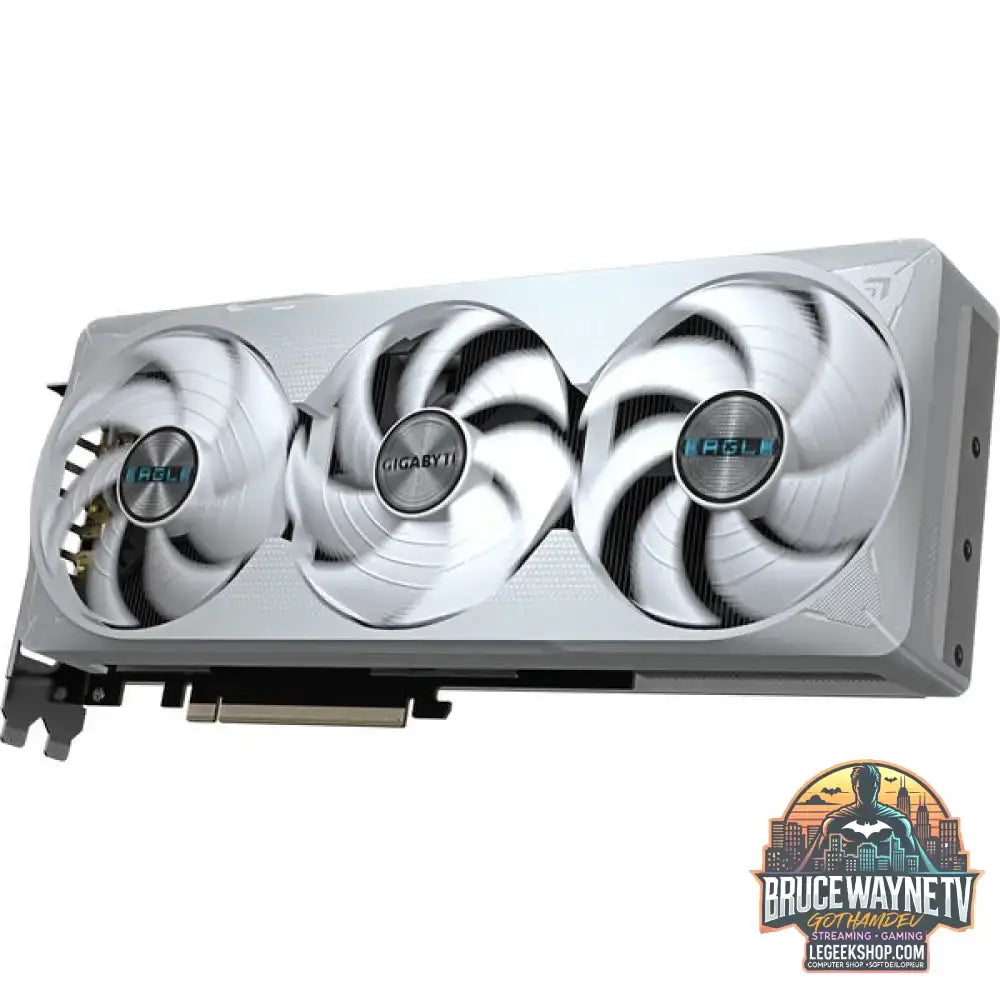 GIGABYTE GeForce RTX 5070 Ti EAGLE OC ICE 16G, carte graphique DLSS 4, 3x DisplayPort, 1x HDMI 2.1 - GIGABYTE - vue 4